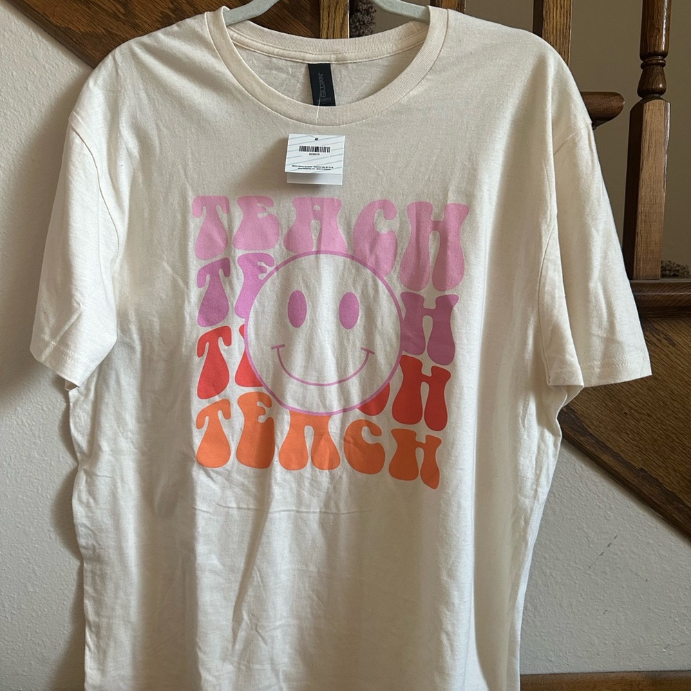 Teacher T-shirt. Size large. From hobby lobby. Never worn